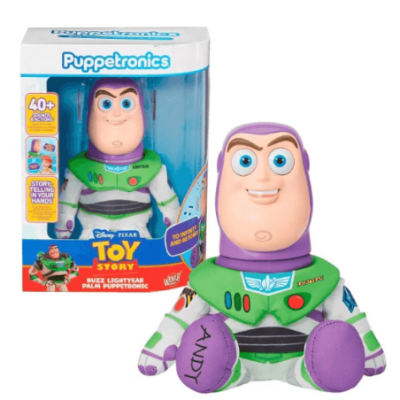 Toy Story Buzz Lightyear Puppetronic Interactivo 18 cm