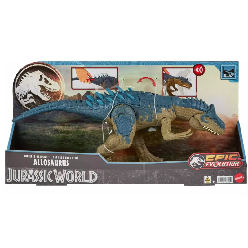 Jurassic World Allosaurus Epic Evolution con Sonidos