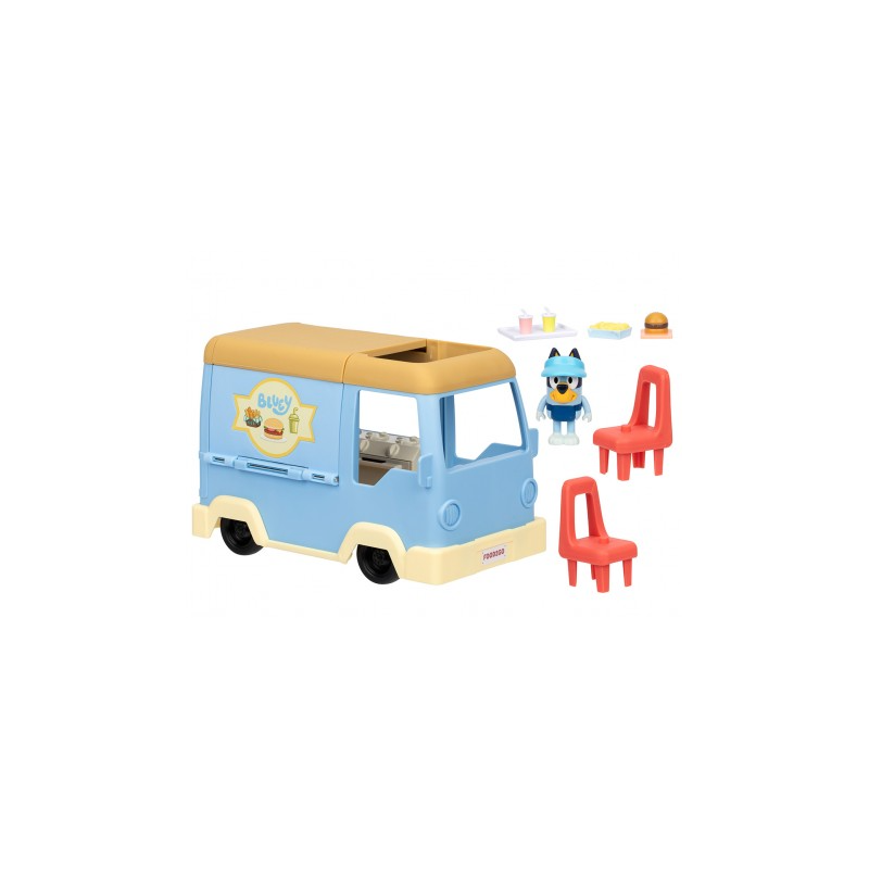 Playset Food Truck Bluey con Figura y Accesorios