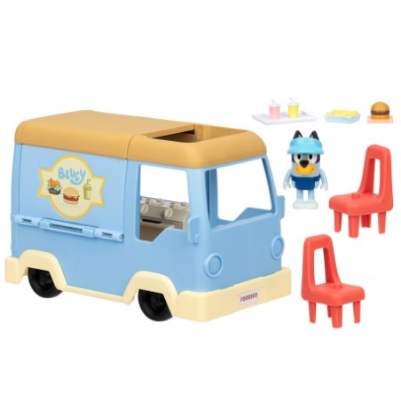 Playset Food Truck Bluey con Figura y Accesorios