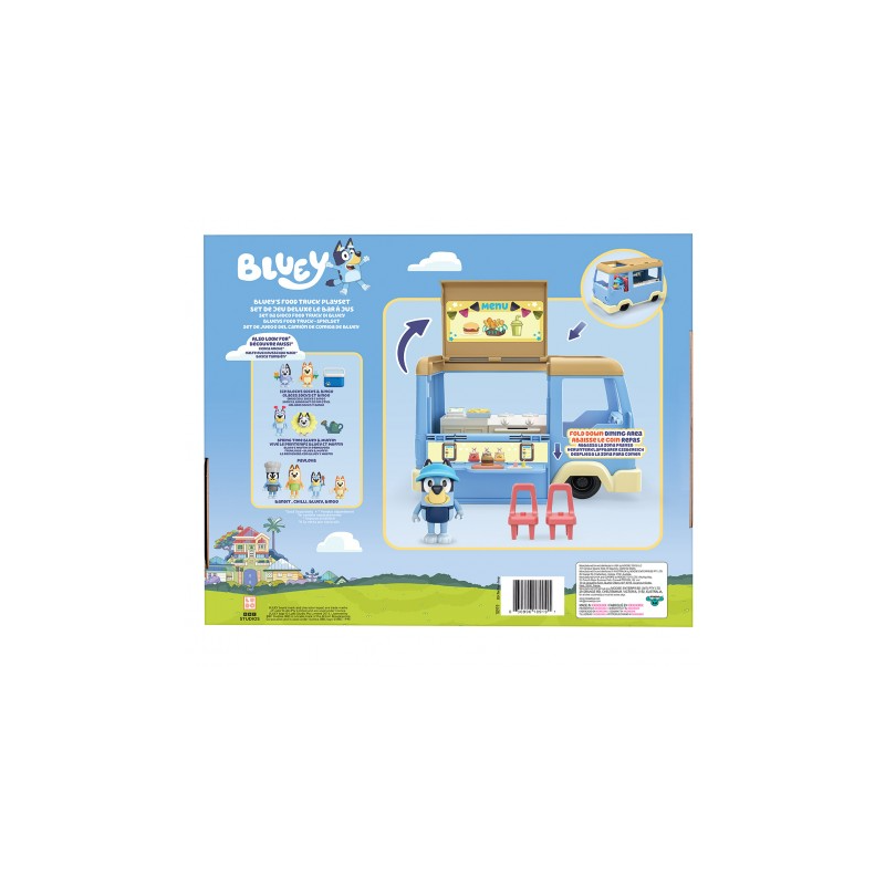Playset Food Truck Bluey con Figura y Accesorios