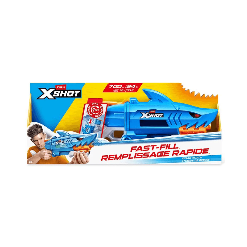 Pistola de Agua X-Shot Fast Fill Shark ZURU