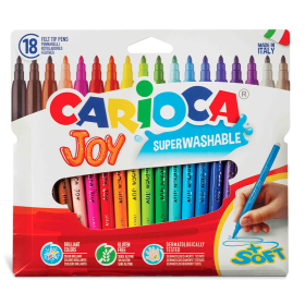 Carioca Joy Pack 18 Rotuladores Super Washable