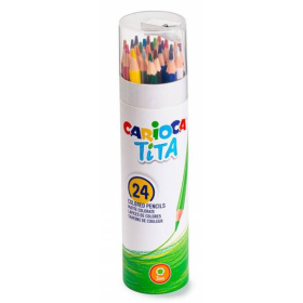 Carioca Tita Pack 24 Lápices de Colores