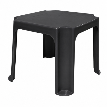 Mesa Infantil De Plástico Blanca/Negra Surtida