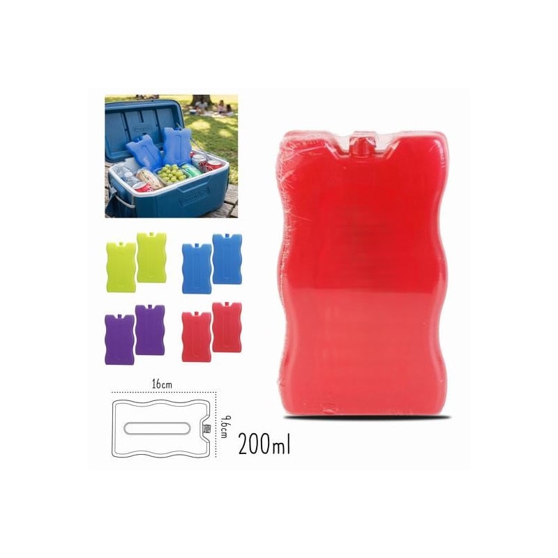Bloque Acumulador De Frío 200 ml Surtido