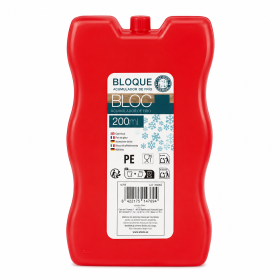 Bloque Acumulador De Frío 200 ml Surtido
