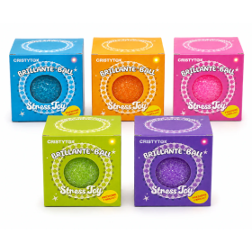 Squishy Bola Diamante Con Brillo Surtida 2