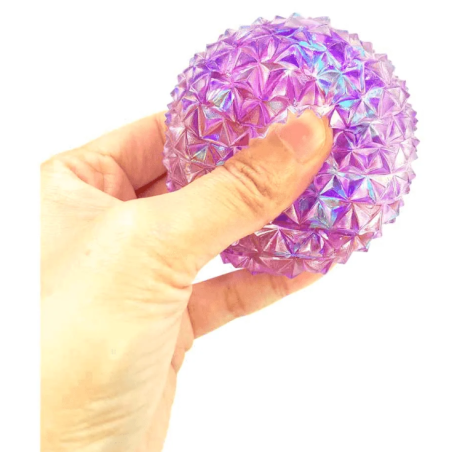 Squishy Bola Diamante Con Brillo Surtida