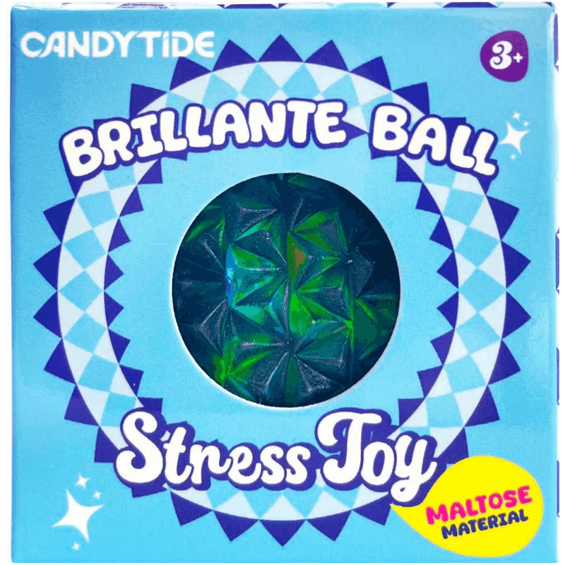 Squishy Bola Diamante Con Brillo Surtida