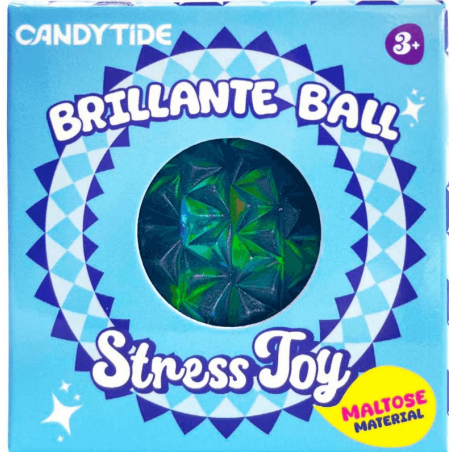 Squishy Bola Diamante Con Brillo Surtida