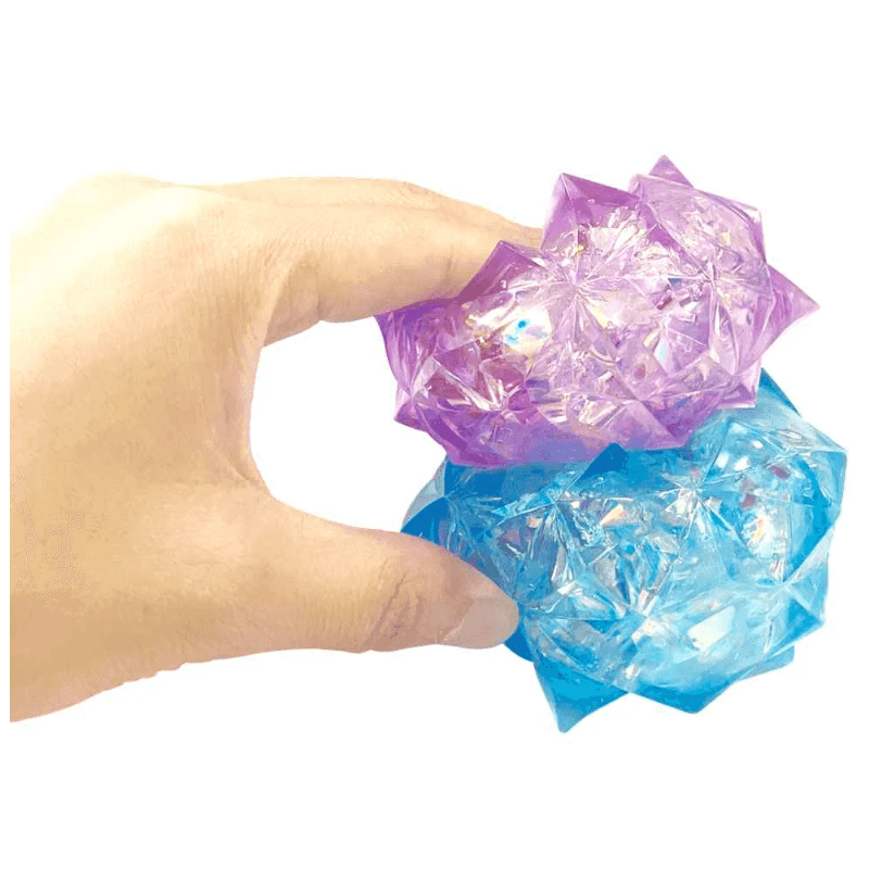 Squishy Bola Con Forma De Diamante Con Brillo Surtida