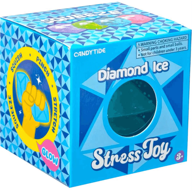 Squishy Cubo Diamante Luminoso Surtido