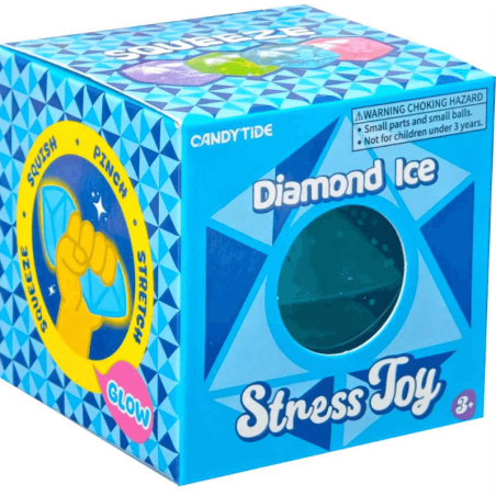 Squishy Cubo Diamante Luminoso Surtido