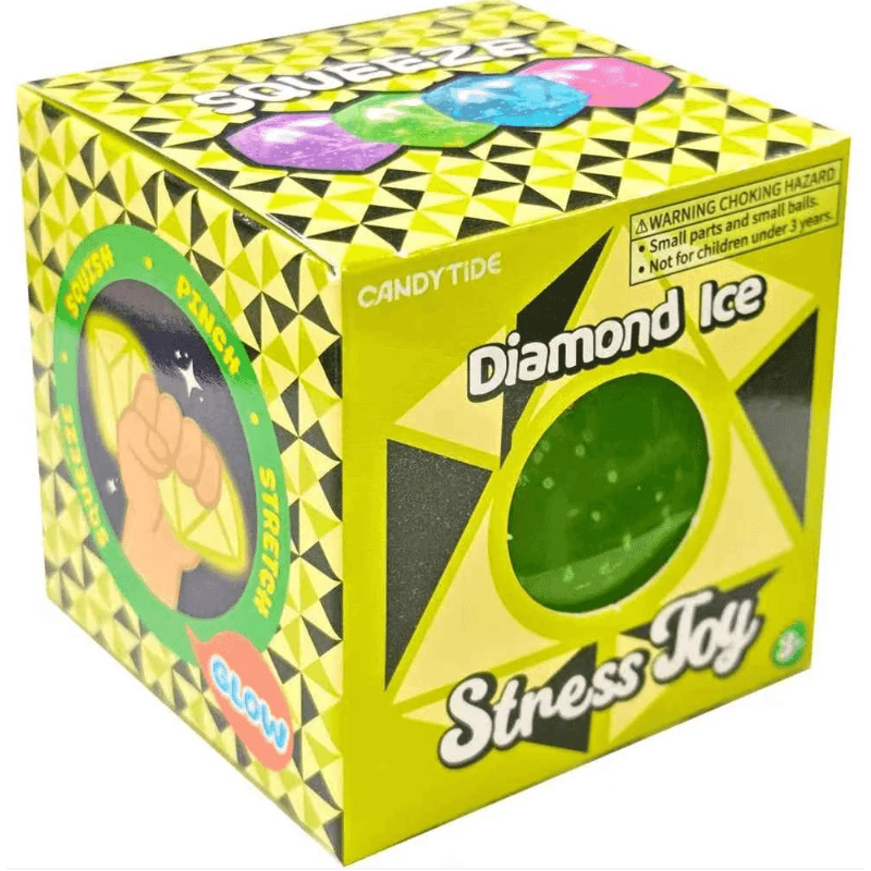 Squishy Cubo Diamante Luminoso Surtido