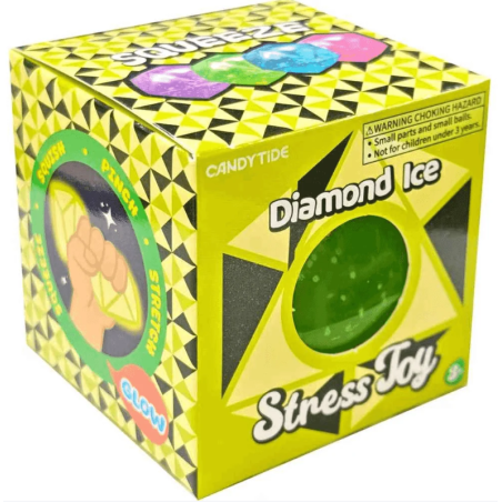 Squishy Cubo Diamante Luminoso Surtido