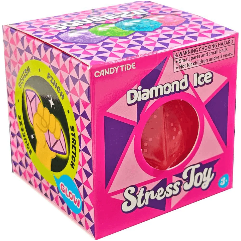 Squishy Cubo Diamante Luminoso Surtido