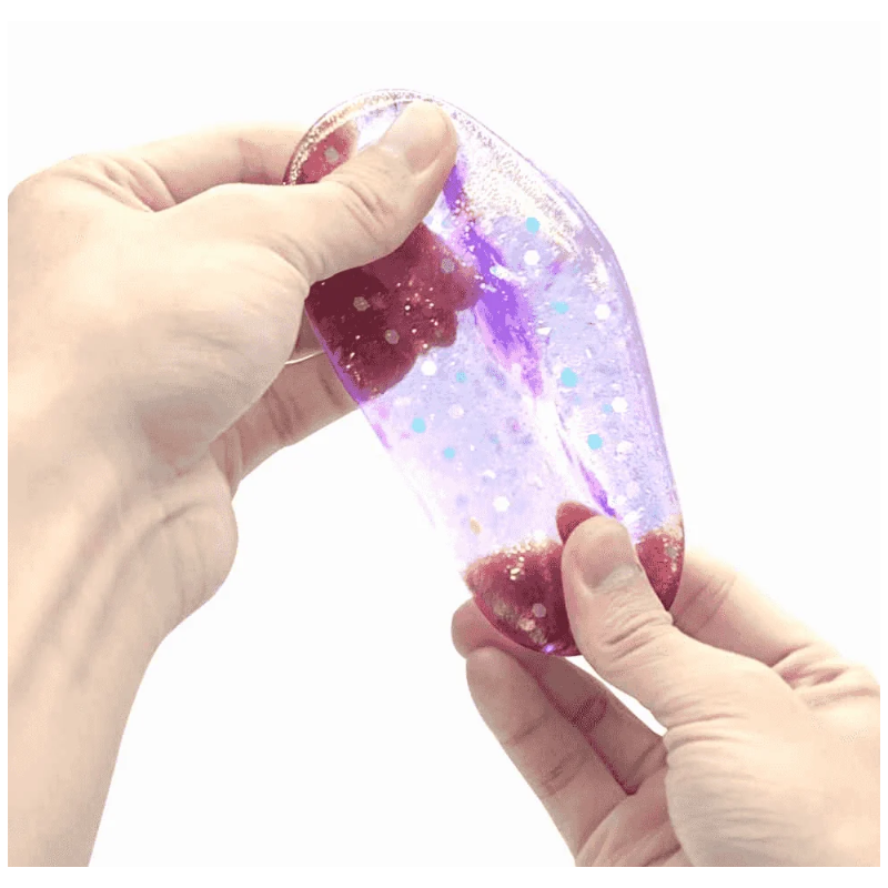 Squishy Diamante con Forma de Corazón Con Brillo Surtido