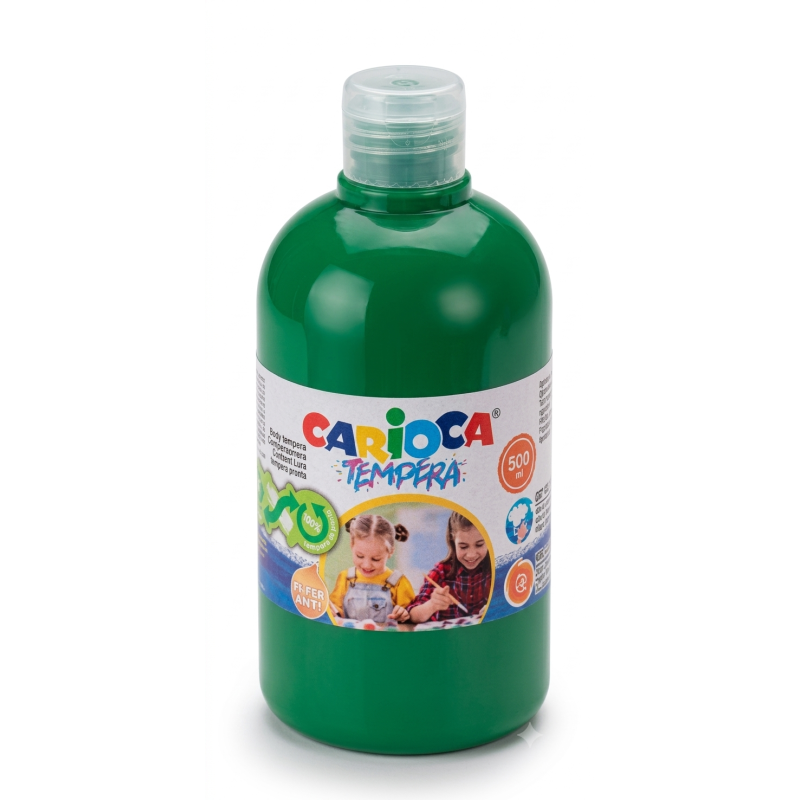 Témpera Verde Oscuro Carioca 500 ml