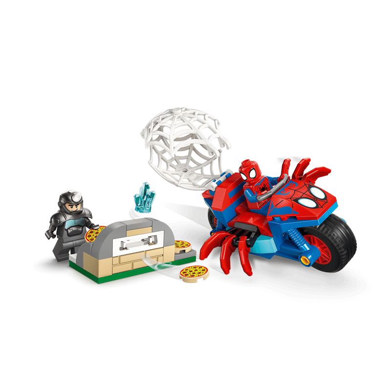 LEGO Spidey En Su Moto VS Rino