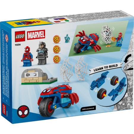 LEGO Spidey En Su Moto VS Rino