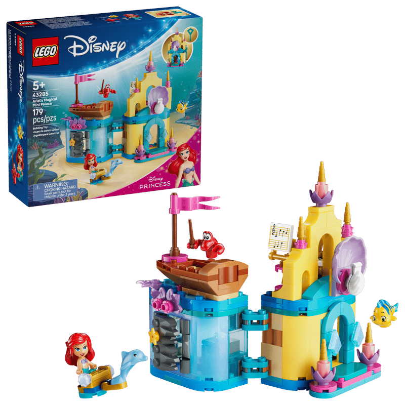 LEGO Disney Mini Palacio Mágico de Ariel 43285