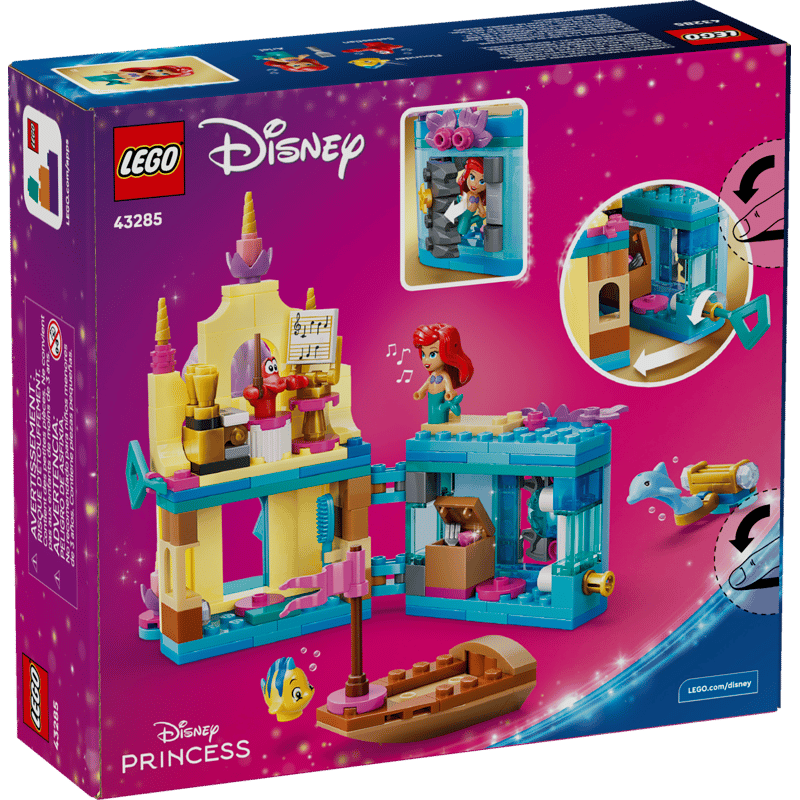 LEGO Disney Mini Palacio Mágico de Ariel 43285