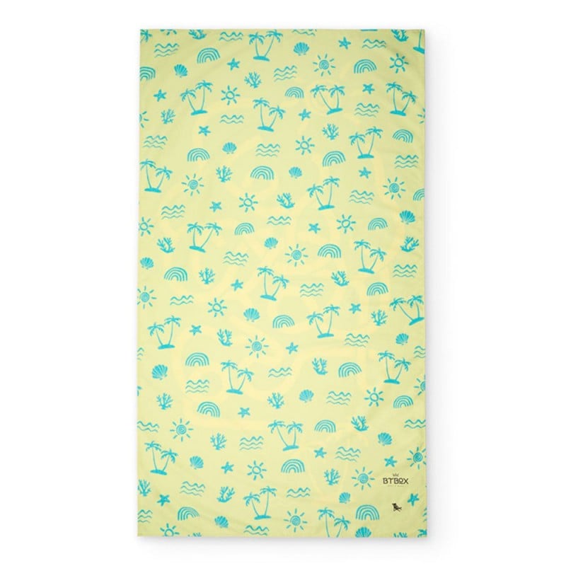 Toalla Dock & Bay Neon Laberinto L