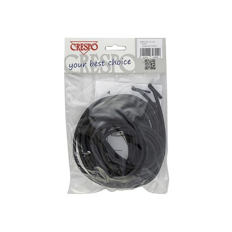 Crespo Set De Gomas 232-3 Negro
