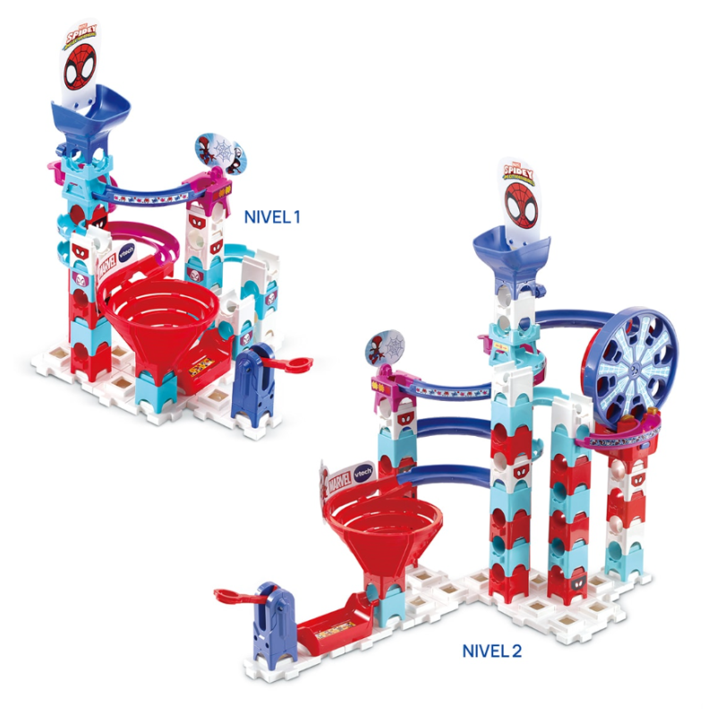 Marble Rush Spidey Circuito Interactivo de Canicas VTech