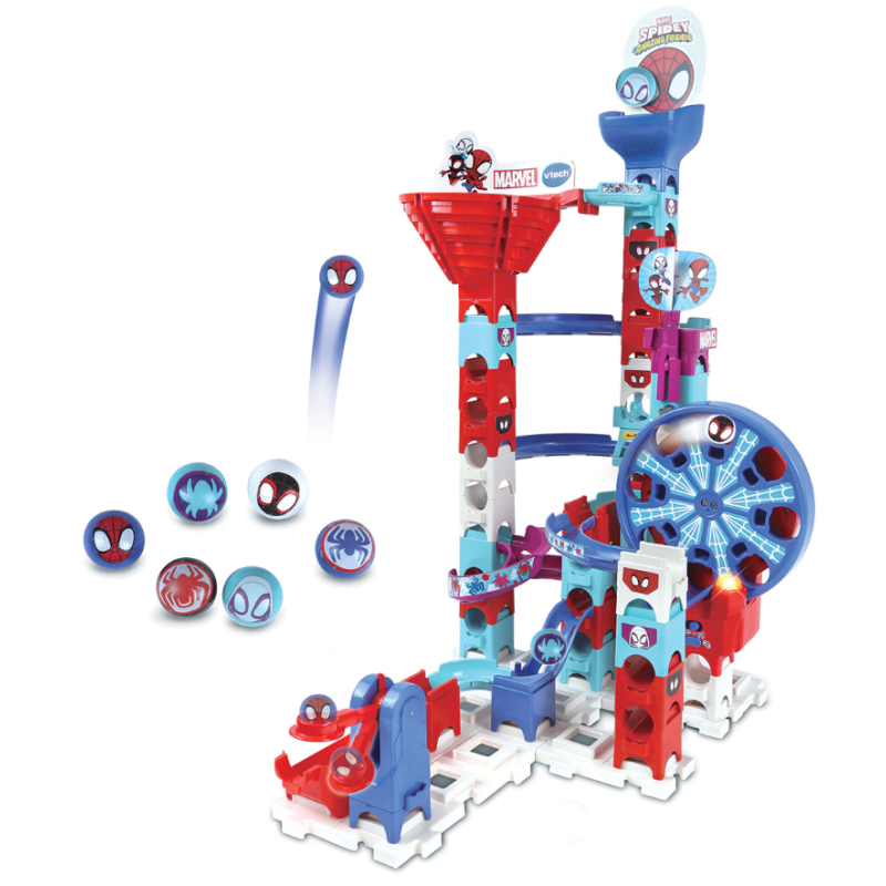 Marble Rush Spidey Circuito Interactivo de Canicas VTech