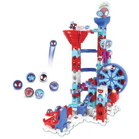 Marble Rush Spidey Circuito Interactivo de Canicas VTech