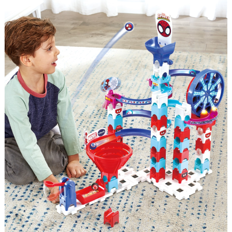 Marble Rush Spidey Circuito Interactivo de Canicas VTech