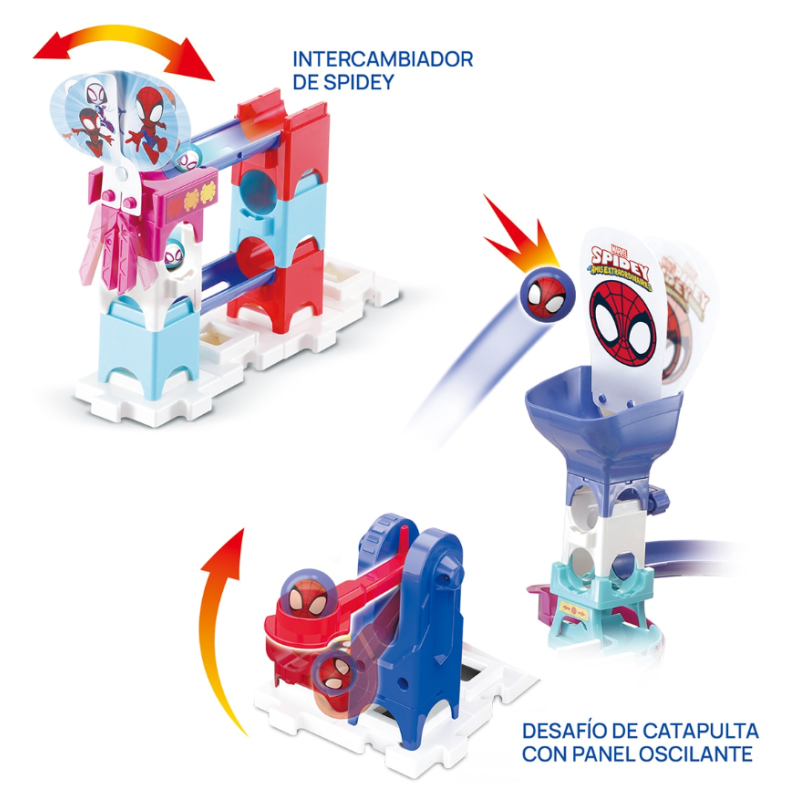 Marble Rush Spidey Circuito Interactivo de Canicas VTech
