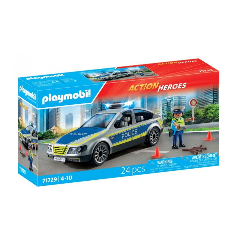 Playmobil Coche Patrulla Action Heroes 71729
