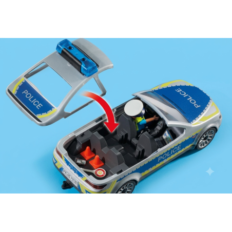 Playmobil Coche Patrulla Action Heroes 71729