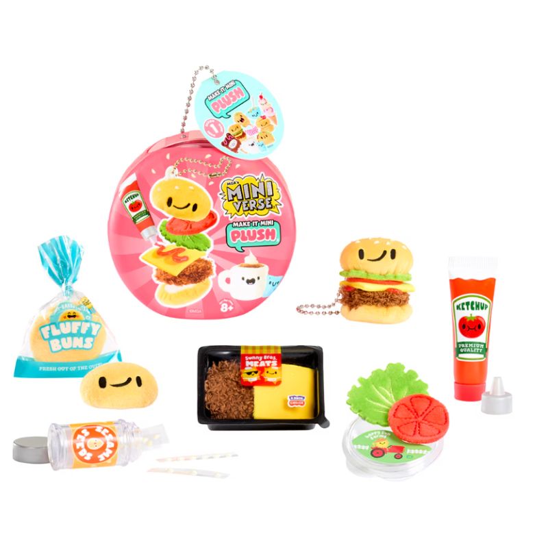 Miniverse Make It Mini Peluche Sorpresa con Llavero Coleccionable