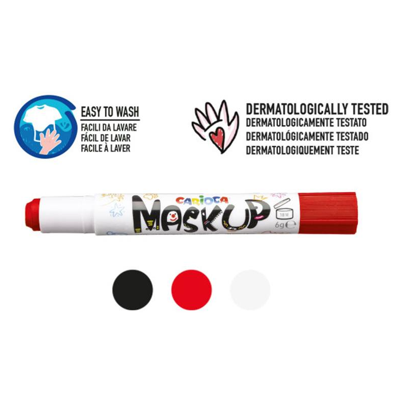 3 BARRAS MAQUILLAJE CARIOCA CREEPY