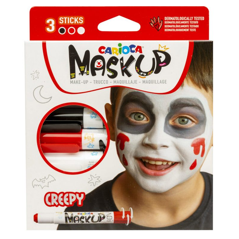 Carioca Mask Up Creepy 3 Barras de Maquillaje