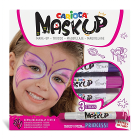 Carioca Mask Up Princesa 3 Barras de Maquillaje