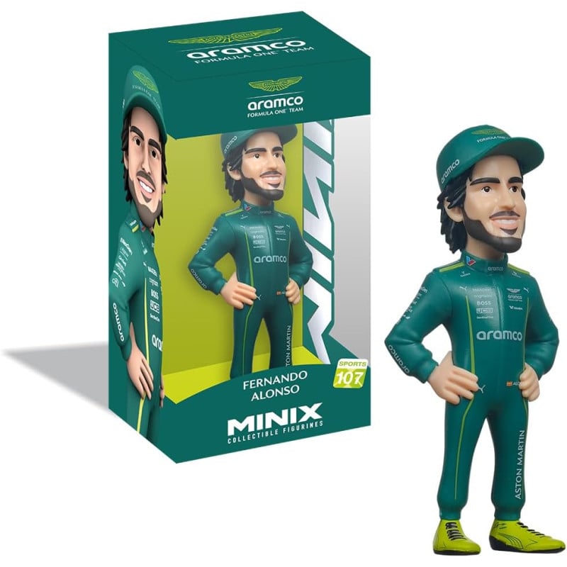 Minix Aston Martin Fernando Alonso De Bandai