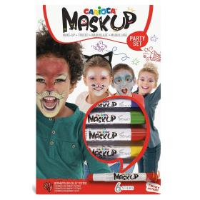 Carioca Mask Up Fiesta 6 Barras de Maquillaje