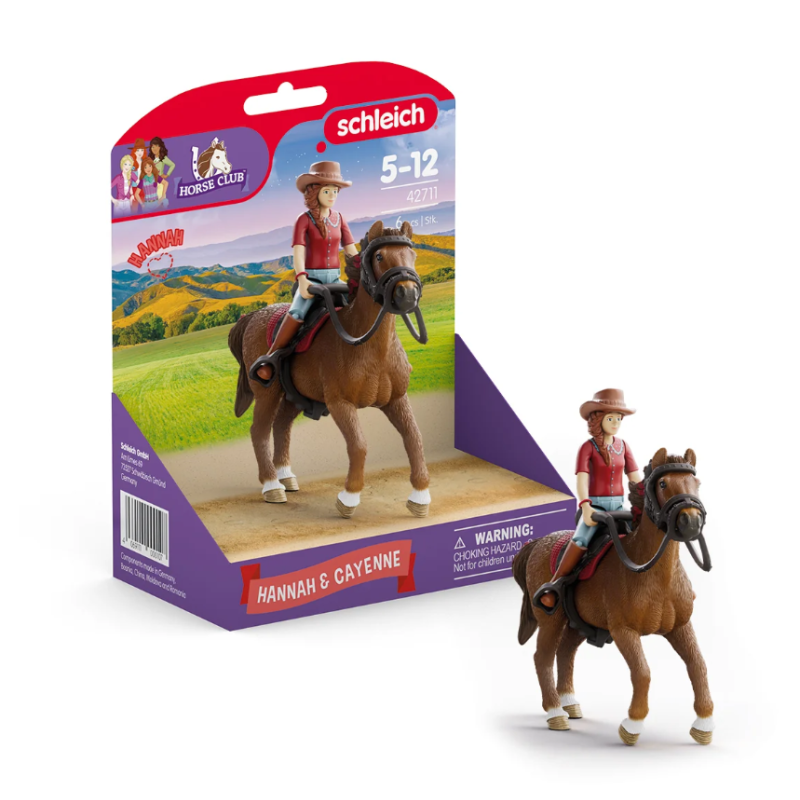 Schleich Horse Club Hannah Y Cayenne De Schleich