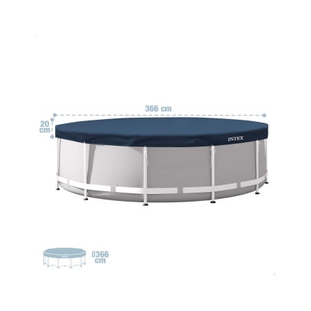 Intex Cobertor Piscina 366x20 cm