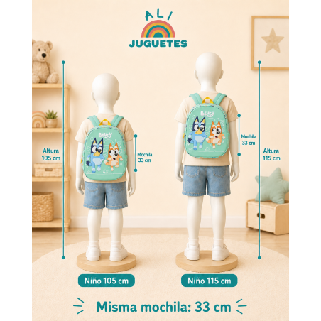 Mochila Bluey 3D 33CM