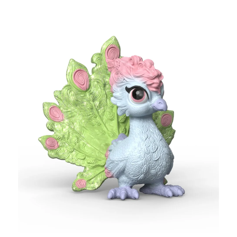 Schleich Polluelo De Pavo Real De Schleich