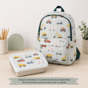 Pack Vuelta Al Cole Vehículos Preescolar