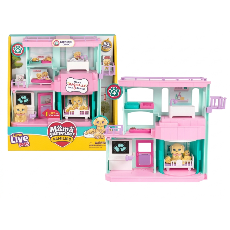 Little Live Pets Clínica Veterinaria Mama Surprise