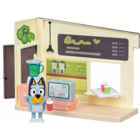Playset Bluey Puesto de Zumo con Figura y Accesorios 2