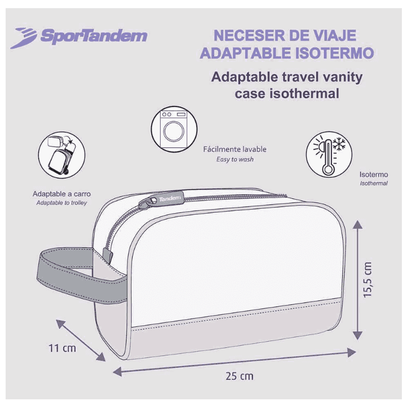 Neceser Isotérmico Adaptable A Carro Sportandem Geo